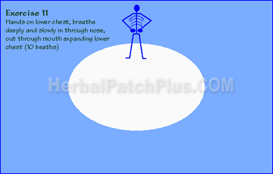 Breathing techniques exercises can help to strengthen diaphragm, relieve shortness of breath & clear your airways, cleanse the lungs, increase energy