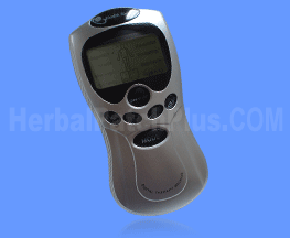 Affordable muscle stimulator with digital indicator, computerize control, easy choice features on screen, very lightweight, come with 2 adhering pads